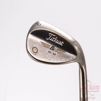 Titleist Vokey Spin Milled CC Black Wedge Lob LW 60° 4 Deg Bounce Titleist Vokey BV Steel Wedge Flex Right Handed 35.0in