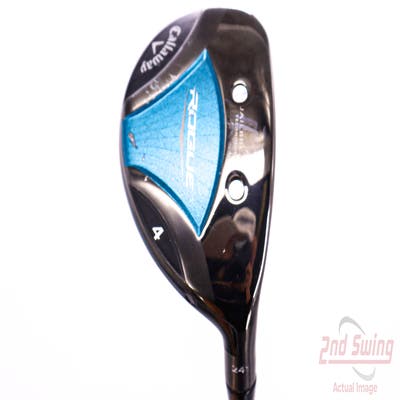 Callaway Rogue Hybrid 4 Hybrid 24° Aldila Quaranta Blue 40 Graphite Ladies Right Handed 39.0in