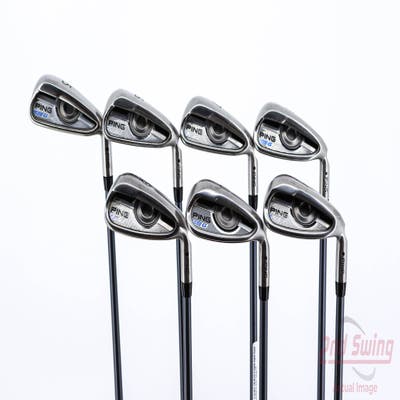 Ping 2016 G Iron Set 5-PW AW CFS 70 Graphite Graphite Regular Right Handed Black Dot 39.5in