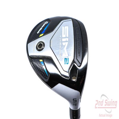 TaylorMade SIM2 Titanium Fairway Wood 5 Wood 5W 19° MCA Tensei AV Blue Raw 65 Graphite Stiff Right Handed 42.25in