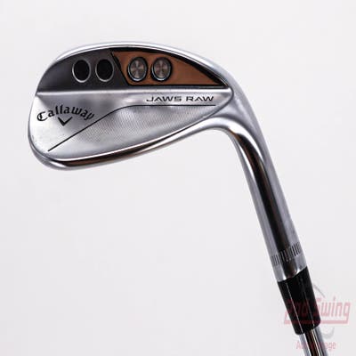 Callaway Jaws Raw Chrome Wedge Sand SW 56° 12 Deg Bounce W Grind Dynamic Gold Spinner TI Steel Wedge Flex Right Handed 35.25in