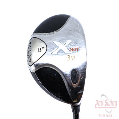 Callaway X Hot Fairway Wood 3 Wood 3W 15° Callaway Fujikura Gems 55g Graphite Ladies Right Handed 43.0in