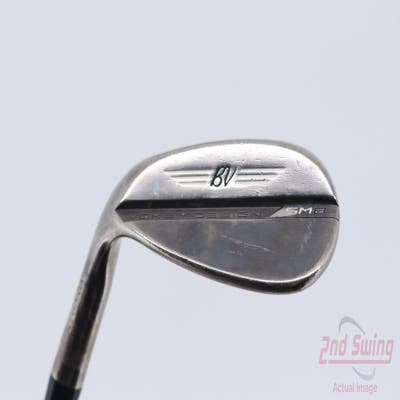 Titleist Vokey SM8 Brushed Steel Wedge Gap GW 52° 8 Deg Bounce F Grind Titleist Vokey BV Steel Wedge Flex Left Handed 36.0in