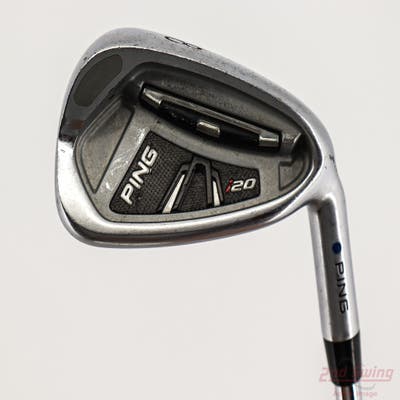 Ping I20 Single Iron 8 Iron Stock Steel Shaft Steel Regular Right Handed Blue Dot 37.25in