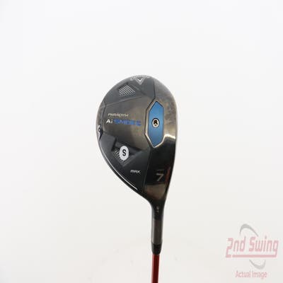 Callaway Paradym Ai Smoke Max Fairway Wood 7 Wood 7W 21° Fujikura Ventus TR Red VC 7 Graphite Stiff Right Handed 43.0in