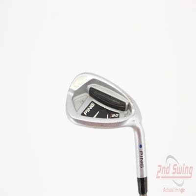 Ping I20 Wedge Sand SW Aerotech SteelFiber i95 Graphite Stiff Right Handed Blue Dot 35.0in