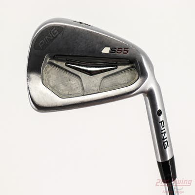 Ping S55 Single Iron 4 Iron Dynamic Gold Sensicore S300 Steel Stiff Right Handed Black Dot 38.5in