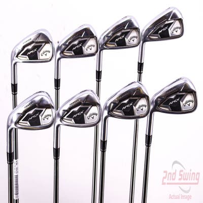 Callaway Apex 19 Iron Set 4-PW AW Project X Catalyst 60 Graphite Regular Left Handed 38.0in