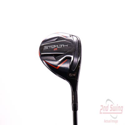 TaylorMade Stealth 2 Fairway Wood 5 Wood 5W 18° Fujikura Ventus Red TR 5 Graphite Regular Right Handed 42.5in