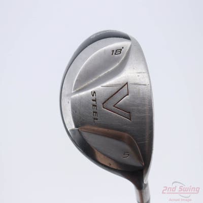 TaylorMade V Steel Fairway Wood 5 Wood 5W 18° TM M.A.S.2 Graphite Regular Right Handed 42.5in