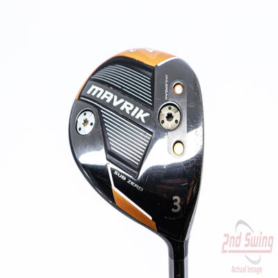 Callaway Mavrik Sub Zero Fairway Wood 3 Wood 3W 15° Aldila Rogue White 130 MSI 70 Graphite X-Stiff Right Handed 43.0in