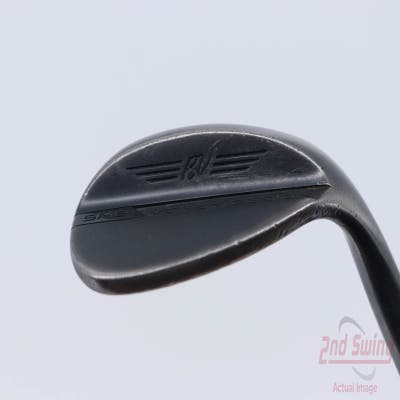 Titleist Vokey SM8 Jet Black Wedge Lob LW 60° 12 Deg Bounce D Grind Titleist Vokey BV Steel Wedge Flex Right Handed 35.5in