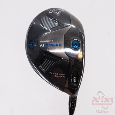 Mint Callaway Paradym Ai Smoke Ti 340 Mini Driver 11.5° PX HZRDUS Smoke Black RDX 70 Graphite Stiff Right Handed 43.75in