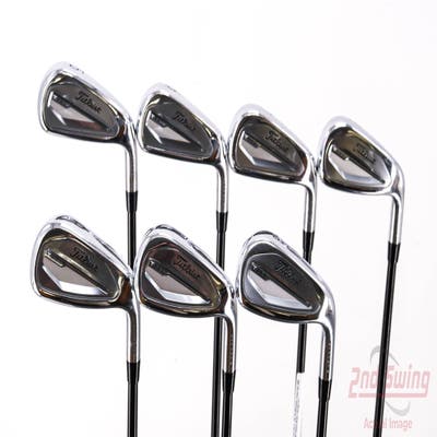 Titleist 2023 T350 Iron Set 5-PW AW Mitsubishi Tensei Red AM2 Graphite Senior Right Handed 38.0in