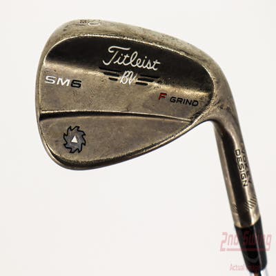 Titleist Vokey SM6 Steel Grey Wedge Gap GW 50° 8 Deg Bounce F Grind SM6 BV Steel Wedge Flex Right Handed 36.0in