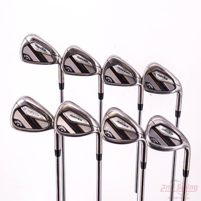 Callaway Mavrik Iron Set 5-PW AW SW True Temper Elevate MPH 95 Steel Regular Right Handed +1/4"