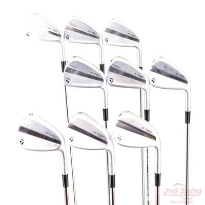 TaylorMade 2023 P790 Iron Set 3-PW AW Dynamic Gold Tour Issue X100 Steel X-Stiff Right Handed +1"