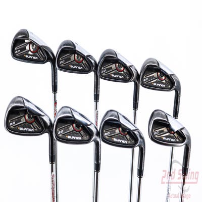 TaylorMade Burner 2.0 Iron Set 4-PW AW TM Burner 2.0 85 Steel Stiff Right Handed 38.75in