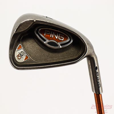 Ping G10 Single Iron 4 Iron Ping TFC 129I Graphite Regular Right Handed Black Dot 38.25in