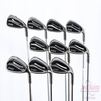 Ping G25 Iron Set 4-PW GW SW LW Ping CFS Steel Stiff Right Handed Maroon Dot 40.0in