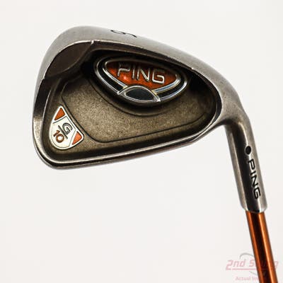 Ping G10 Single Iron 6 Iron Ping TFC 129I Graphite Regular Right Handed Black Dot 37.25in