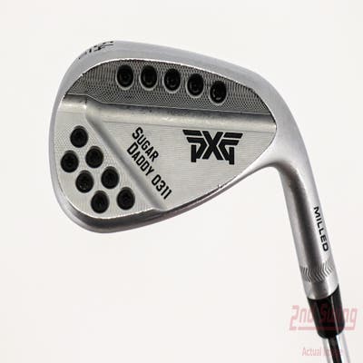 PXG 0311 Sugar Daddy Milled Chrome Wedge Sand SW 54° 10 Deg Bounce Shimada Pro Steel Wedge Flex Right Handed 35.5in