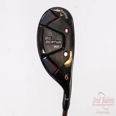 Callaway Big Bertha B21 Hybrid 6 Hybrid 27° Callaway RCH Hybrid 65 Graphite Stiff Right Handed 38.75in