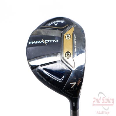 Callaway Paradym Fairway Wood 7 Wood 7W 21° MCA Tensei AV Orange Raw 75 Graphite Stiff Right Handed 41.5in