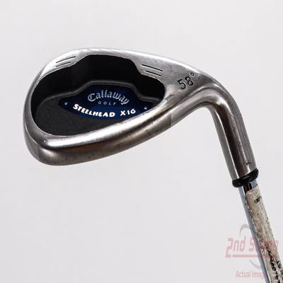 Callaway X-16 Wedge Lob LW 58° Callaway Stock Steel Steel Regular Right Handed 35.0in