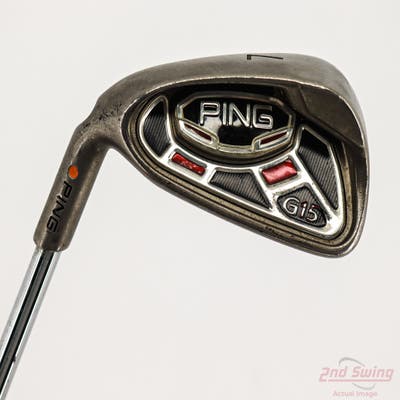 Ping G15 Single Iron 7 Iron AWT 2.0 Steel Regular Left Handed Orange Dot 36.5in