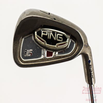 Ping i15 Single Iron 7 Iron AWT 2.0 Steel Stiff Right Handed Blue Dot 36.5in