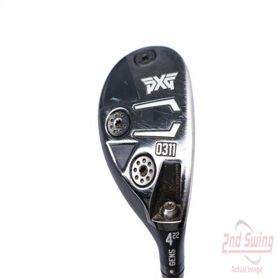 PXG 0311 GEN5 Hybrid 4 Hybrid 22° MCA Tensei AV Blue Raw 75 Graphite Stiff Right Handed 39.75in