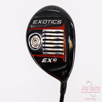 Tour Edge Exotics EX10 Fairway Wood 3 Wood 3W 15° Accra FX-160 Graphite Senior Right Handed 43.25in