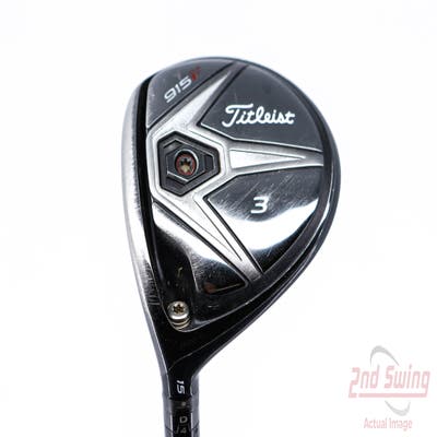 Titleist 915 F Fairway Wood 3 Wood 3W 15° Mitsubishi Diamana D+ White 80 Graphite Stiff Left Handed 43.0in