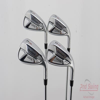 Cleveland Launcher UHX Iron Set 8-PW AW True Temper Dynamic Gold DST98 Steel Stiff Right Handed 37.0in