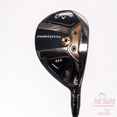 Callaway Paradym Triple Diamond Fairway Wood 3 Wood 3W 15° PX HZRDUS Smoke Black 70 Graphite Stiff Right Handed 43.0in