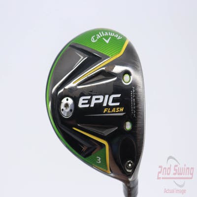 Callaway EPIC Flash Fairway Wood 3 Wood 3W 15° Mitsubishi Tensei AV Blue 75 Graphite Regular Right Handed 43.0in