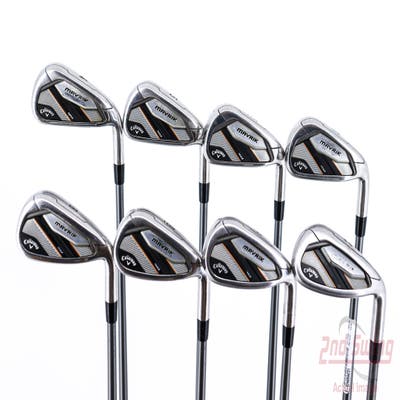 Callaway Mavrik Max Iron Set 4-PW SW Project X Catalyst 55 Graphite Senior Right Handed 39.25in