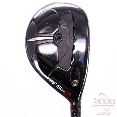 Titleist TSR3 Fairway Wood 3 Wood 3W 15° Project X HZRDUS Black 4G 70 Graphite Stiff Right Handed 43.25in