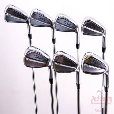 Titleist 2023 T200 Iron Set 4-PW Project X LZ 6.0 Steel Stiff Right Handed 38.75in