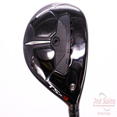 Titleist TSR3 Fairway Wood 4 Wood 4W 16.5° PX HZRDUS Smoke Black RDX 70 Graphite Stiff Right Handed 43.0in