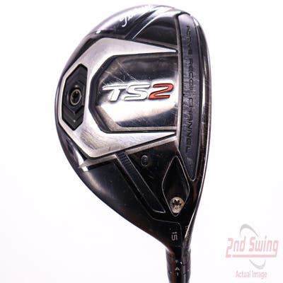 Titleist TS2 Fairway Wood 3 Wood 3W 15° Mitsubishi Tensei 1K Black 75 Graphite Stiff Right Handed 43.0in