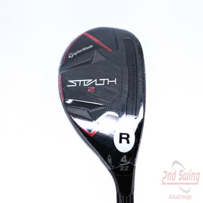 Mint TaylorMade Stealth 2 Rescue Hybrid 4 Hybrid 22° Fujikura Ventus TR Red HB 6 Graphite Regular Right Handed 40.5in