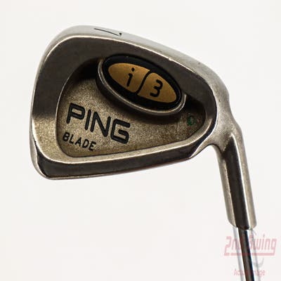 Ping i3 Blade Single Iron 7 Iron Ping Z-Z65 Steel Stiff Right Handed Green Dot 37.5in