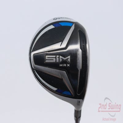 TaylorMade SIM MAX Fairway Wood 3 Wood 3W 15° Fujikura Ventus Blue 5 Graphite Regular Right Handed 43.5in