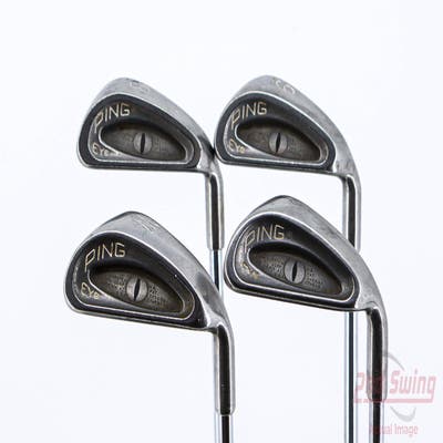 Ping Eye Iron Set 8-PW SW Stock Steel Shaft Steel Stiff Right Handed Black Dot 36.5in