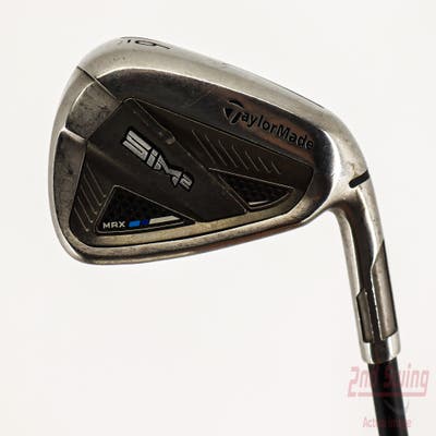 TaylorMade SIM2 MAX Single Iron 6 Iron Project X Cypher 50 Graphite Senior Right Handed 38.25in