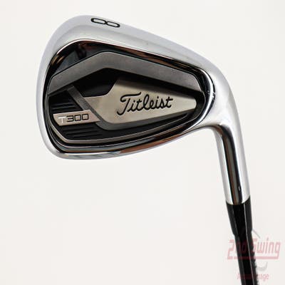 Mint Titleist 2021 T300 Single Iron 8 Iron Mitsubishi Tensei Red AM2 Graphite Regular Right Handed 36.5in