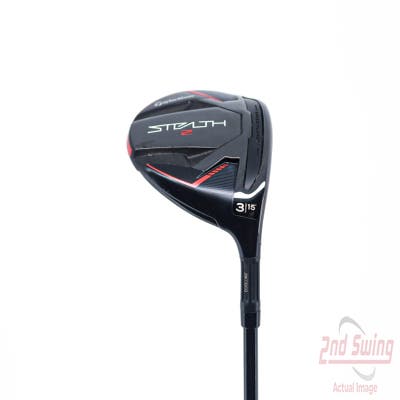 TaylorMade Stealth 2 Fairway Wood 3 Wood 3W 15° Fujikura Ventus Red TR 5 Graphite Regular Right Handed 43.0in