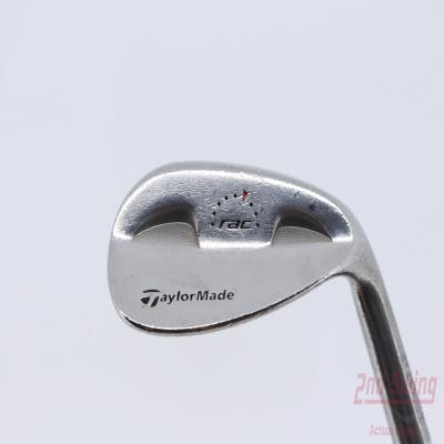 TaylorMade Rac Chrome Wedge Gap GW 52° 8 Deg Bounce Stock Steel Shaft Steel Wedge Flex Right Handed 36.0in